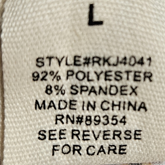 No Comment NY.LA Multicolor Bohemian Strapless Tube Top Jumpsuit Size L - Picture 7 of 8